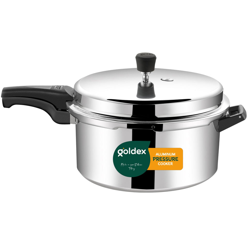 Aluminium Classic Goldex Pressure Cookers With Outer Lid (12 Litres / 5-Year warranty)