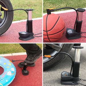 Portable Mini Bike Pump / Cycle Pump Foot (1 Pc)