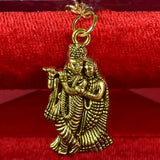 Radha Krishna Divine Keychain – Symbol of Love and Spiritual Unity