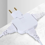 Wireless 3 in 1 Foldable Wall Plug Adapter / Socket / Converter (1 Pc)