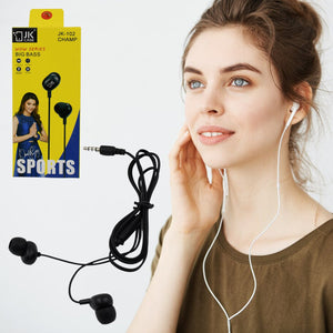 Sport Wired Earphone with Mic (1 Pc)