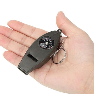 4 in 1 Multifunctional Emergency Survival Whistle (1 Pc)