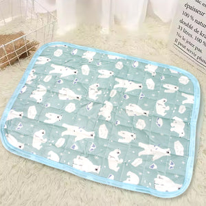 Pet Soft Cat Dog Blanket / Towel, Warm Sleep Mat (50×40 Cm / 1 Pc / Mix Color & Design)