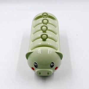 Pig Shape Mold Ice Candy, Popsicle Mold Ice, Plastic Ice Candy Maker Kulfi Maker Molds Set with 4 Cups