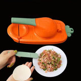 2 In 1 Dumpling Maker, Portable Dumpling Wrappers Maker (1 Pc)