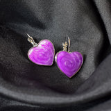 Heart-Shaped Earring Set