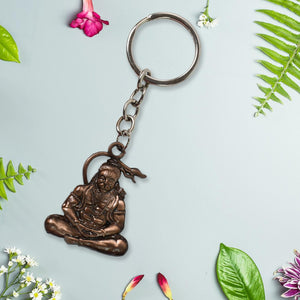 Lord Hanuman Divine Keychain