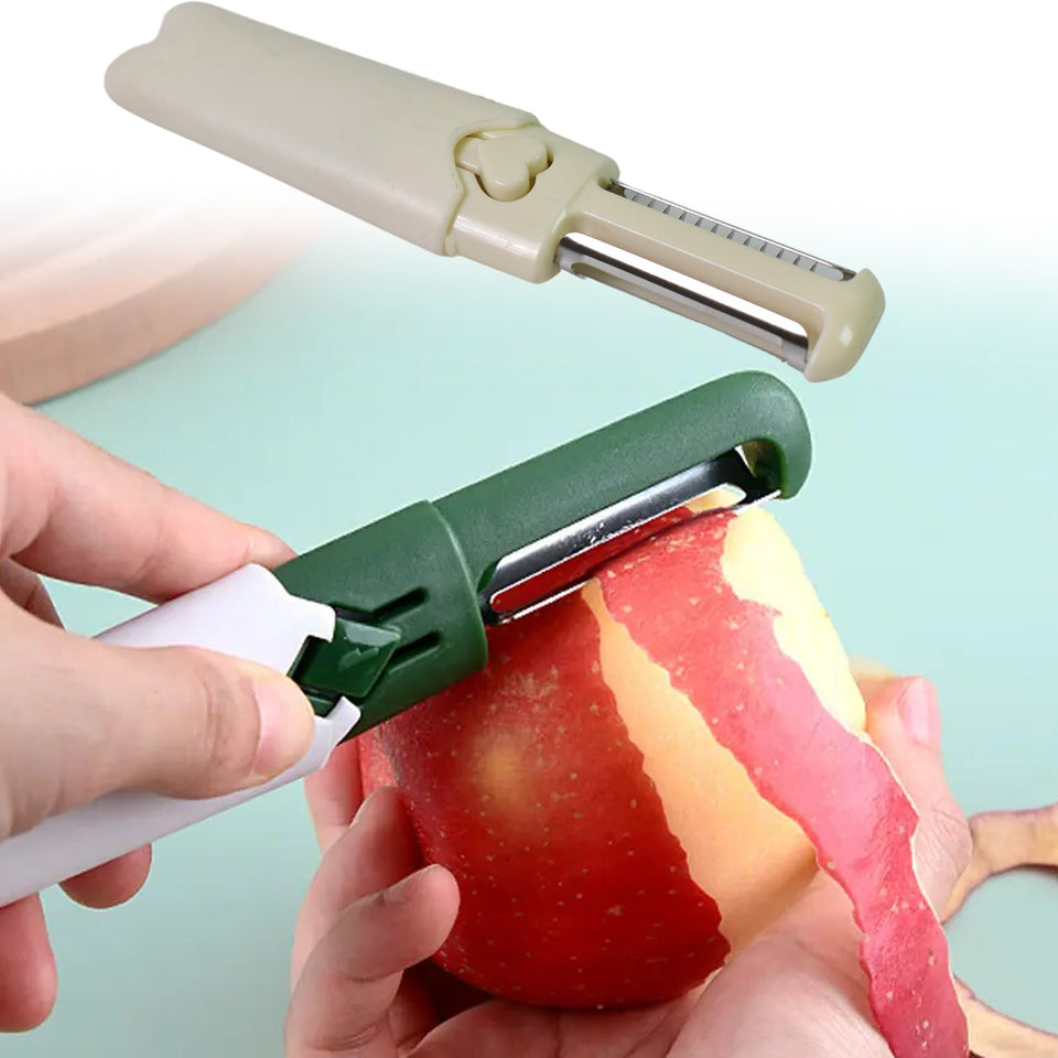 2 in 1 Knife, Multifunctional peeler fruit knife (1 Pc / Loose)