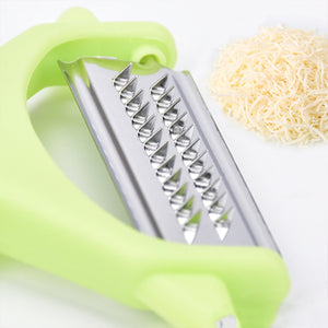 Peeler Slicers Shredders for Fruits and Vegetables, Cutter, Grater Kitchen Helper, Potato Fruits Peeler, Stainless Steel Sharp Blade with Non-Slip Handle (3 Pcs Set)