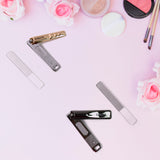 Cute Nail Clipper with Nail Catcher, Nail File - Stainless Steel (1 Pc)