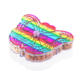 Butterfly Shape 4 Compartment Multipurpose Box | Dry Fruit Box (1 Pc)