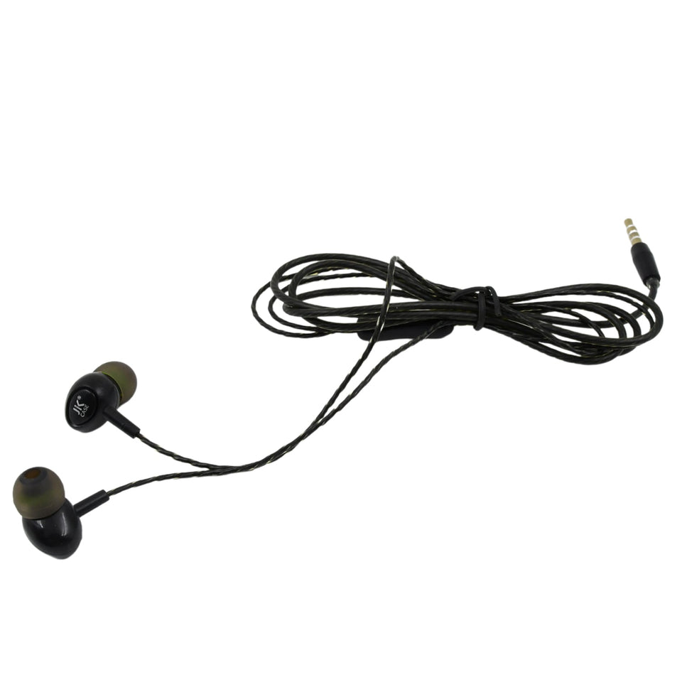 Universal Wired Earphone with Mic (1 Pc)