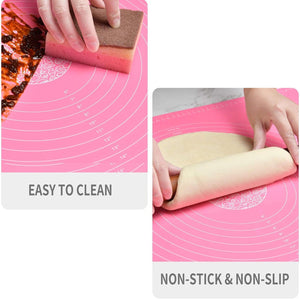 Rolling Baking Mat with Measurements (65×45 Cm)