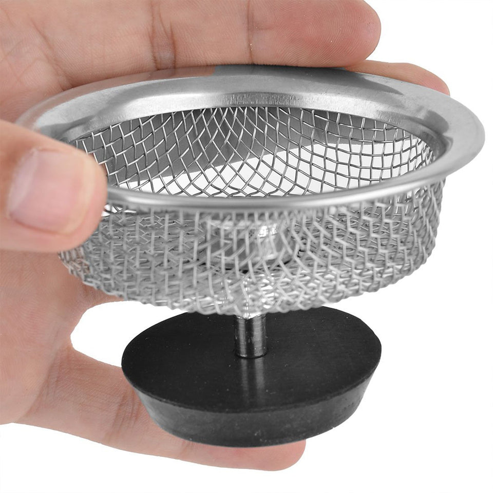 Stainless Steel Sink Strainer Basket Strainer Kitchen Sink Strainer (1 Pc)