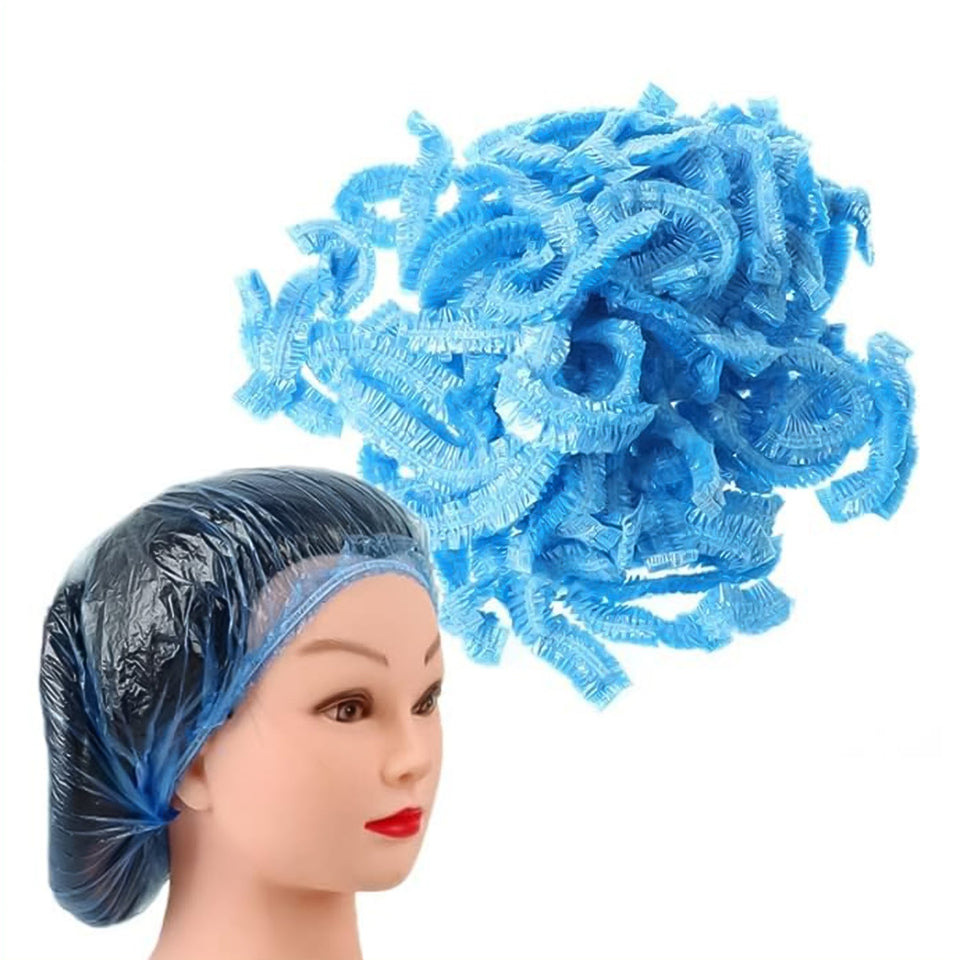 Shower Cap, Waterproof Disposable Shower Cap, 100 Pieces