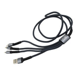 3 in 1 Multi Super Fast Charging Cable (1 Pc / 1200 MM)