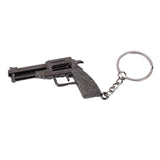 Gun Keychain Metal Weapon Key Rings Pendant for Men, Birthday Gifts (1 Pc)