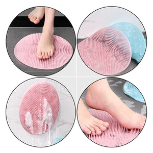 Round Shape Foot Rubbing / Bath Massager (30×30 CM / 1 Pc)