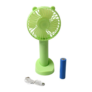 Portable Classic Hand Fan - 3-Speed Table Fan for Personal Desk, Suitable for Office, School, and Home Use (Battery Not Included)