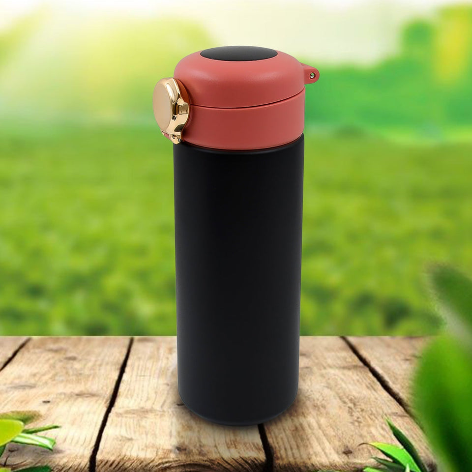 Smart Vacuum Insulated Water Bottle with LED Temperature Display (450 ML Approx)