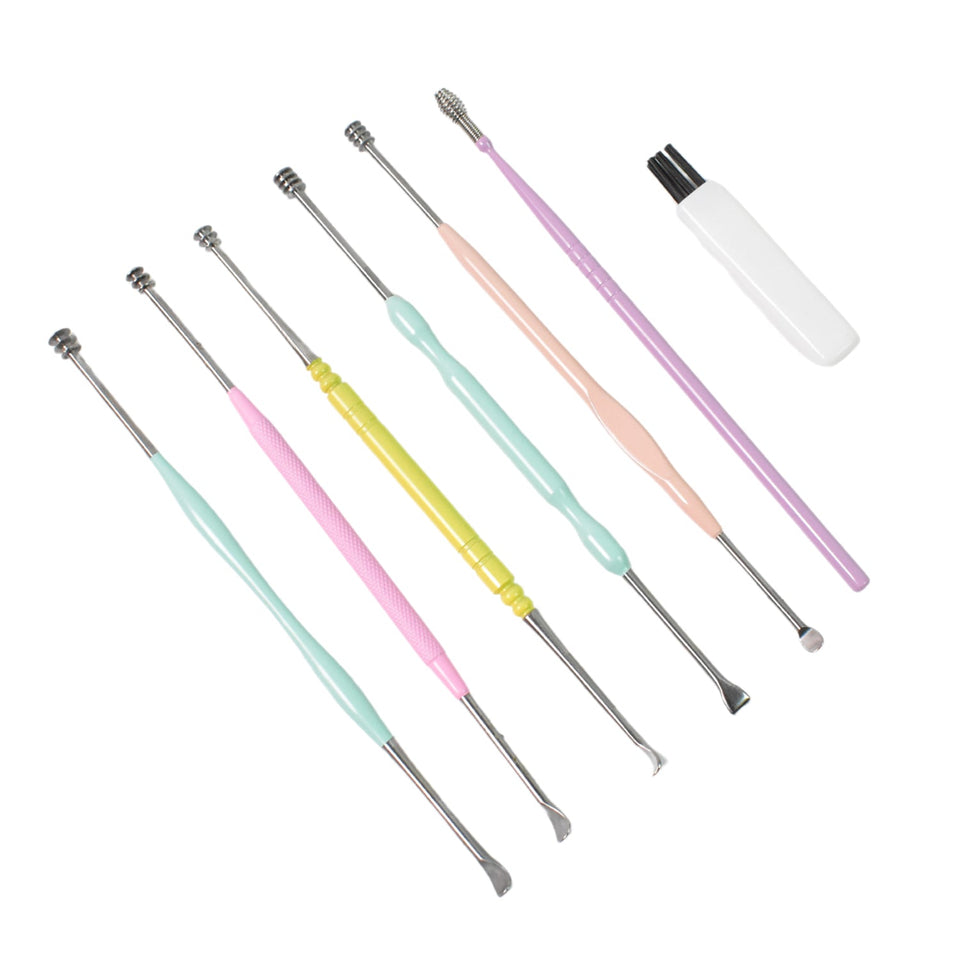 7 Pcs Earwax Removal Kit | Ear Cleansing Tool Set