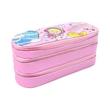 3 Layer Large Capacity With Multi-Functional Pencil Case (1 Pc)