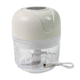 USB Rechargeable Mini Electric Garlic Machine / Chopper (300 Ml / 1 Pc)