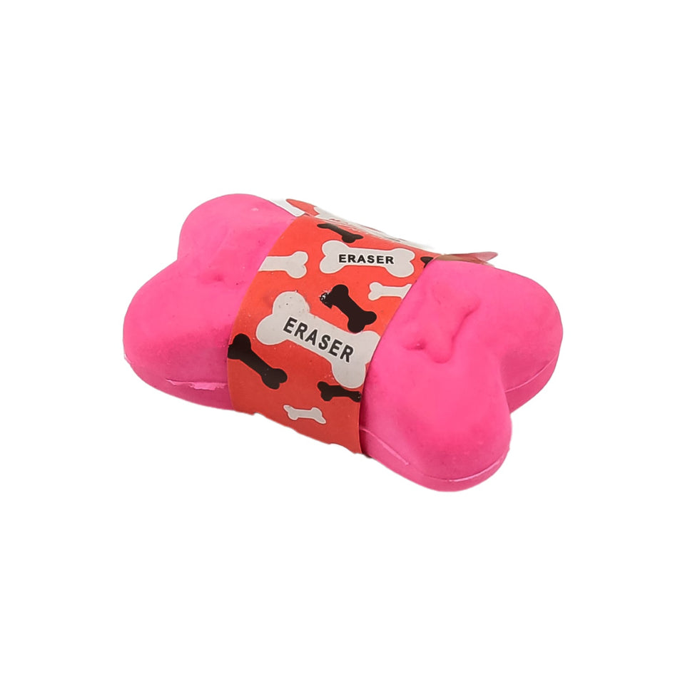 Bone Erasers Cartoon Eraser (1 Pc / Mix Colour)