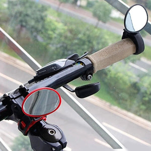 Bicycle 360 rotation Cycling Mirror Handlebar Rearview Mirror (1 Pc)