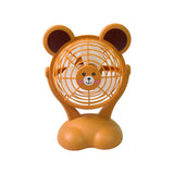 Cartoon Shape Mini Fan USB Powered & Battery Operated (Battery Not Include / 1 Pc)