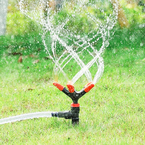 Automatic Garden Sprinkler 360 Degree Rotating Adjustable 5 Arm (1 Pc)