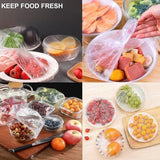 Disposable Elastic Food Storage Covers Bag (100 Pcs Set / Big)