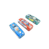 Car-Shaped Metal Compass Box (1 Pc): Pencil Case for Kids, Stationery