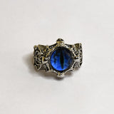 Antique Finish Shiva Third Eye Finger Ring