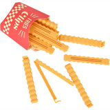 Cute French-Fries-Shaped Bag Clips With in a Magnetic Box (12 Pcs Set)