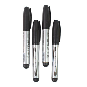 Black Marker used in all kinds of school, college (4 Pcs Set)