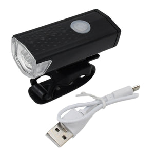 USB Rechargeable Bicycle Front Light (1 Pc)