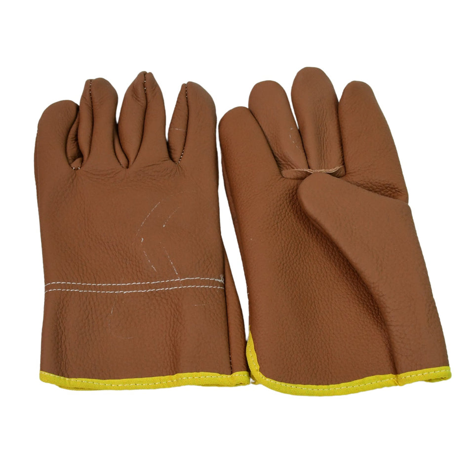 Gloves Gardening Gloves for Men Women Leather Gloves Heavy Duty Gloves (1 Pair)