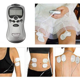 Multifunctional Massager, Health Care Digital Chinese Meridian Tens Therapy Massager Relax Body Muscle Acupuncture Machine 4 Electrode Pads & Charger Adapter and Cable, Physiotherapy, Electric Digital Therapy neck back Mane Massage