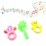 New Born Babies with Attractive Colors and Khanjari Rattle, Musical Gallery Khanjari Musical Instrument Toy Baby Play Toy Fun Return Gift for Kids Birthday (3 Pc Set)