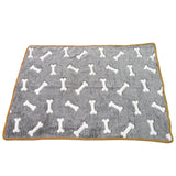 Pet Soft Cat Dog Blanket / Towel, Warm Sleep Mat (75×55 Cm / 1 Pc / Mix Color & Design)