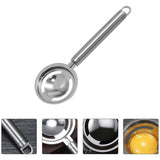 kitchen tools Egg Yolk White Separator Stainless Steel Egg White Separator Tools Eggs Yolk Filter Gadgets Kitchen Gadgets Separating Funnel Spoon Egg Divider Tools