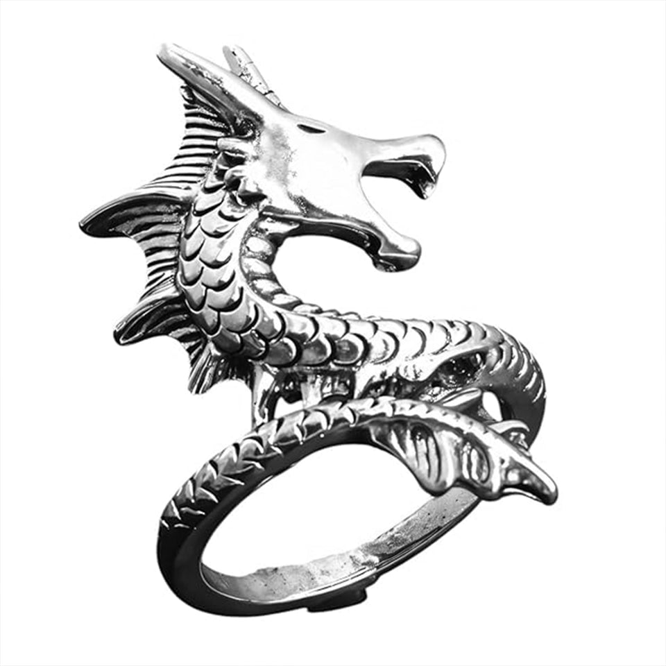 Drgon Faced Rings