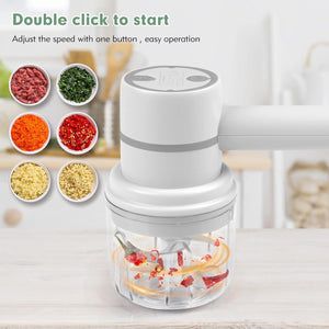 Hand Mixer Food Chopper Cordless 3 in 1 Electric Hand Mixer (1 Set)