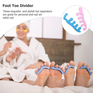 Toe Separators, Toe Spacers Sponge Toe Stretcher Pedicures (1 Pair)