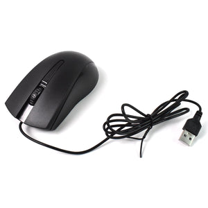 Computer / Laptop Wired Optical Mouse, X2 (1 Pc)