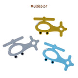 Silicone Helicopter Shape Teether for Baby (1 Pc / Mix Color)