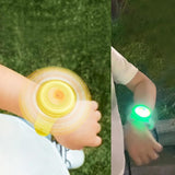 LED Light & Spinning Slap Kids Cartoon Bracelet Wrist Band (1 Pc / Mix Design)