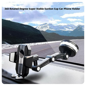 360° Rotation Car Phone Holder Mount (1 Pc)