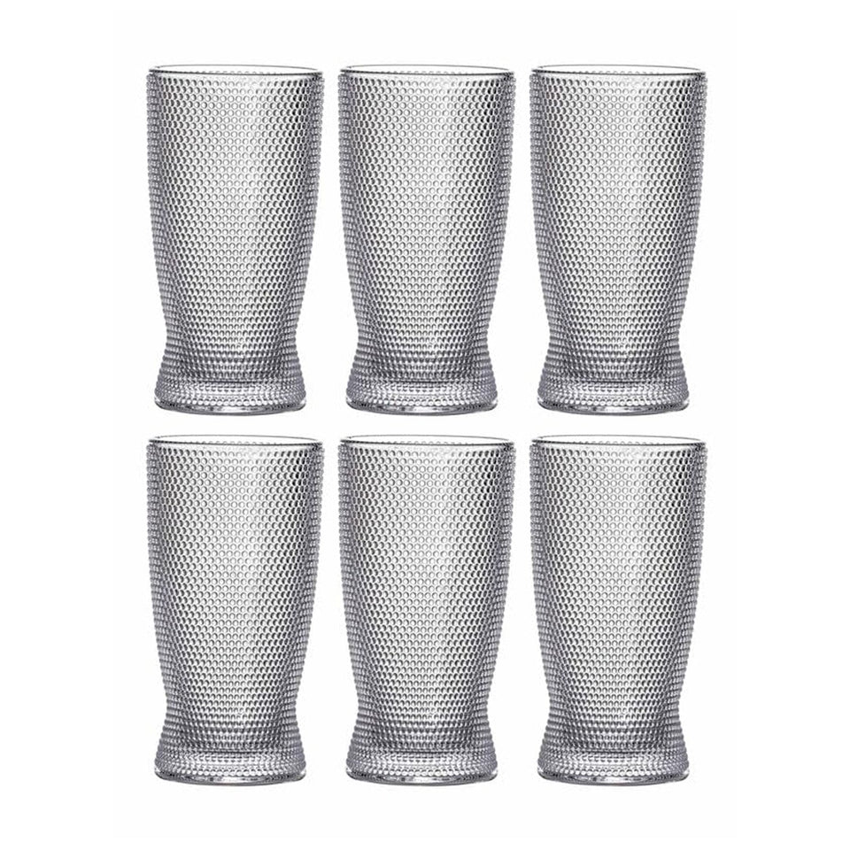 Juice water Glass Tumbler (Set of 6pcs)